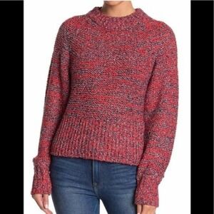 Current/Elliott The‎ Moonshine Sweater, Red/Black, Size: (2), Small, NWT